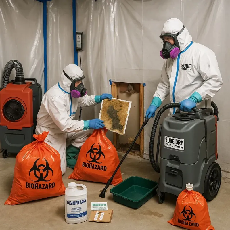 Contaminated Water Handling Protocols process in Benbrook, TX